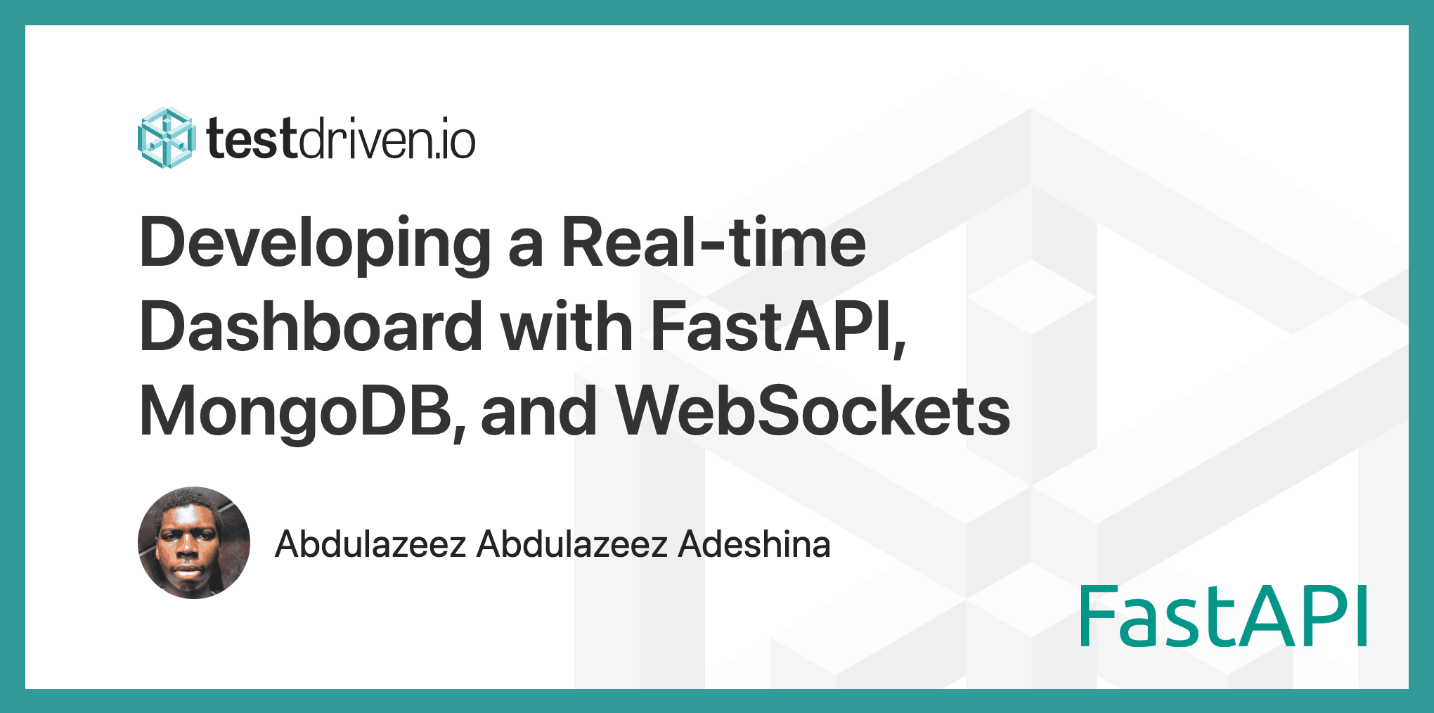Developing a Real-time Dashboard with FastAPI, MongoDB, and WebSockets ...