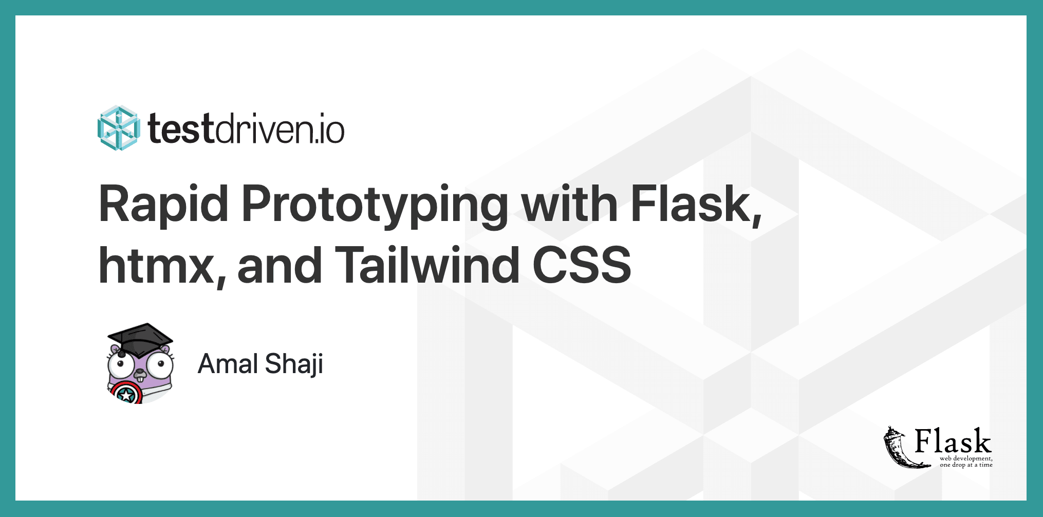 Rapid Prototyping with Flask, htmx, and Tailwind CSS