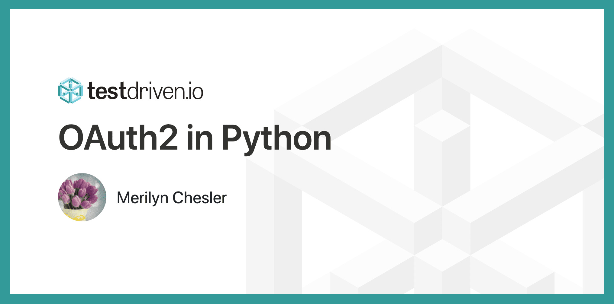 oauth2-in-python-testdriven-io